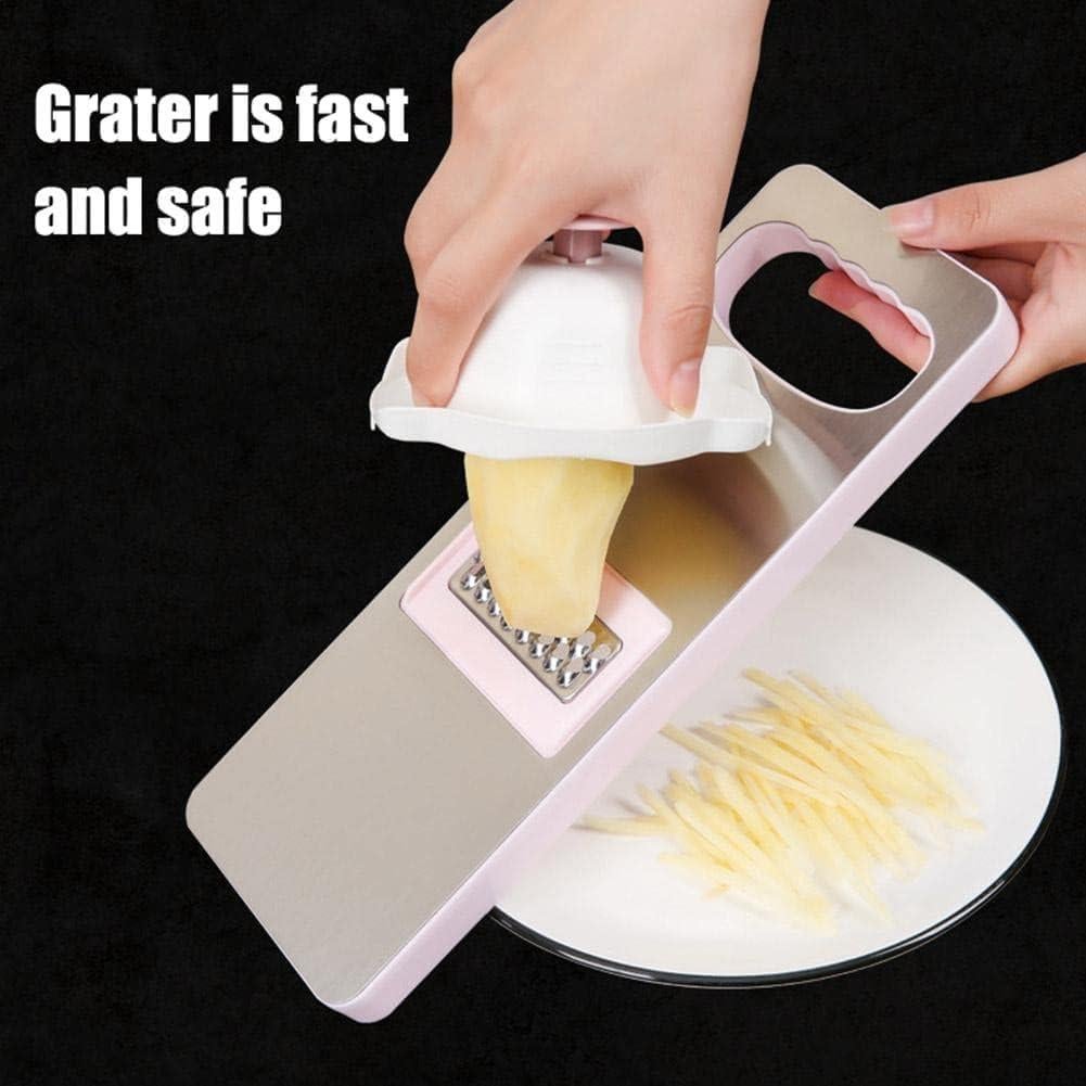 Soporte de Seguridad Alimentaria Junfamilee Azul para Mandolina