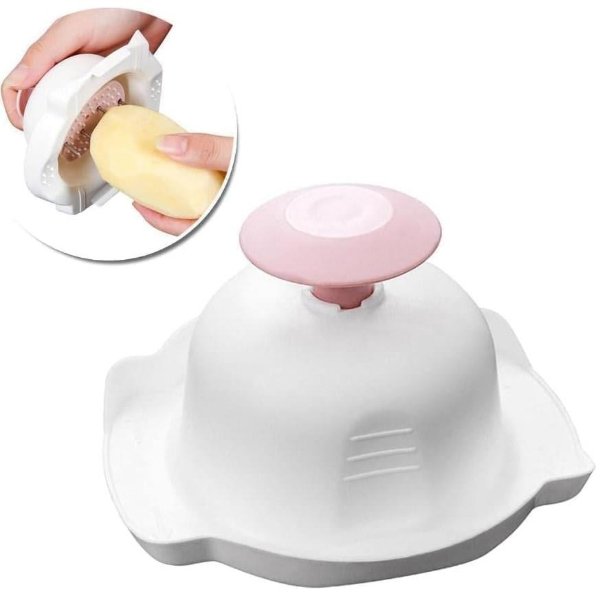 Soporte de Seguridad Alimentaria Junfamilee Azul para Mandolina