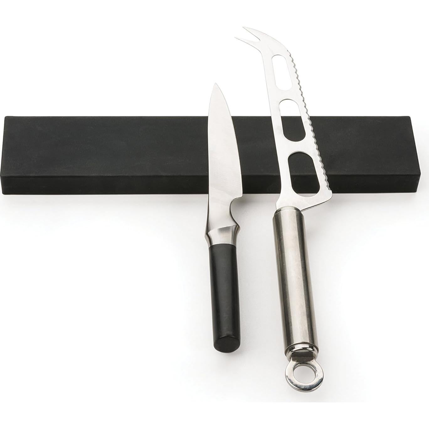 Barra Magnética para Cuchillos RSVP Internacional 25.4 cm Silicona Negra