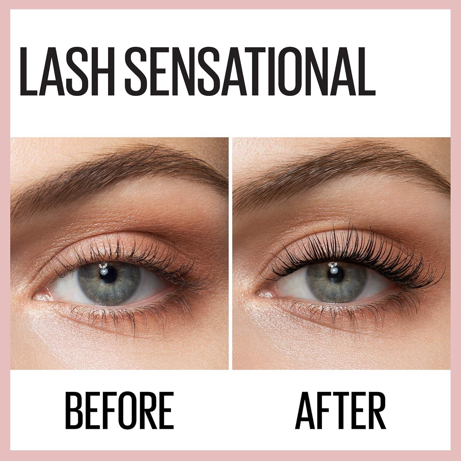 Máscara de Pestañas Maybelline Lash Sensational 8.79 ml Negra
