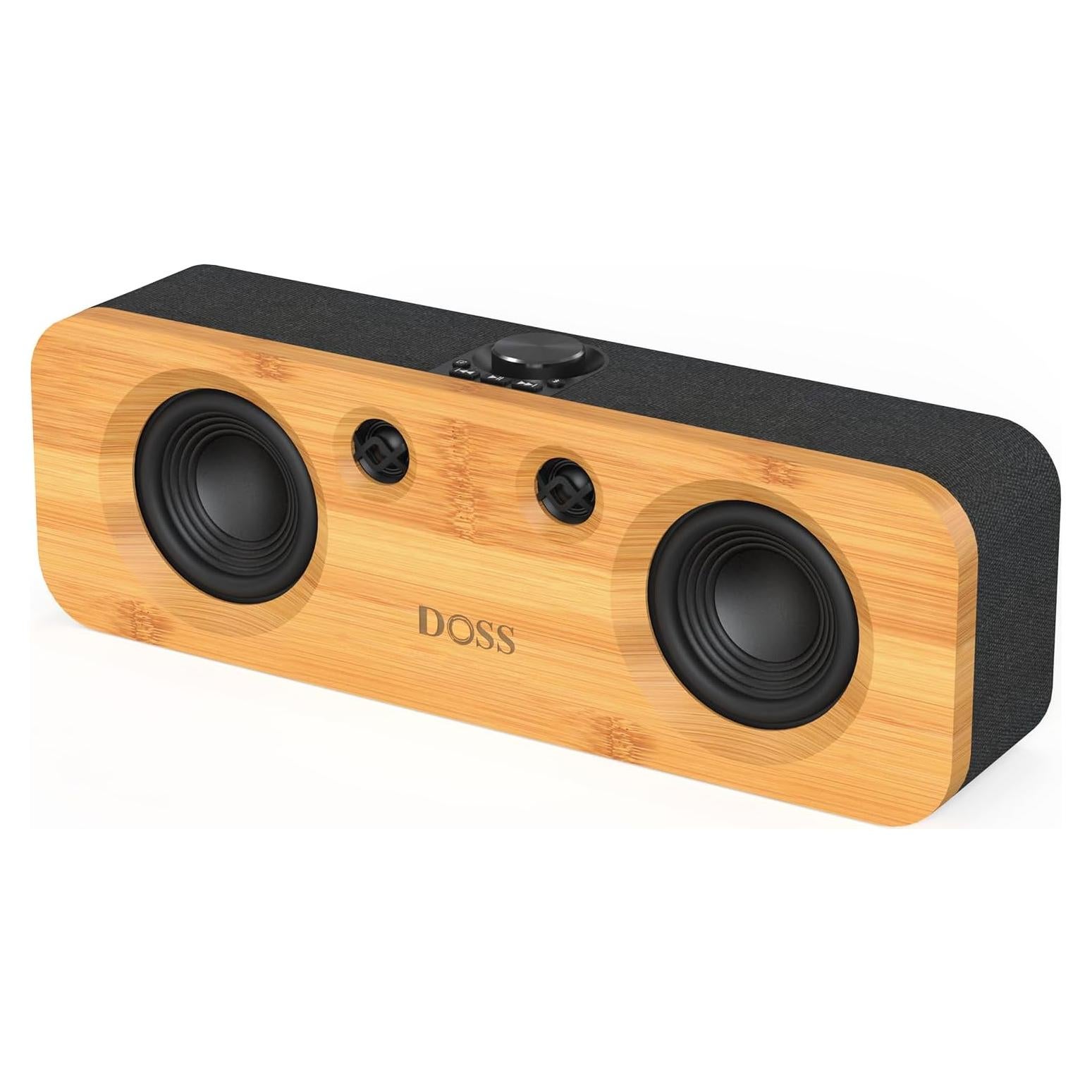 DOSS SoundBox H200 50W Altavoz Bluetooth Inalámbrico Negro