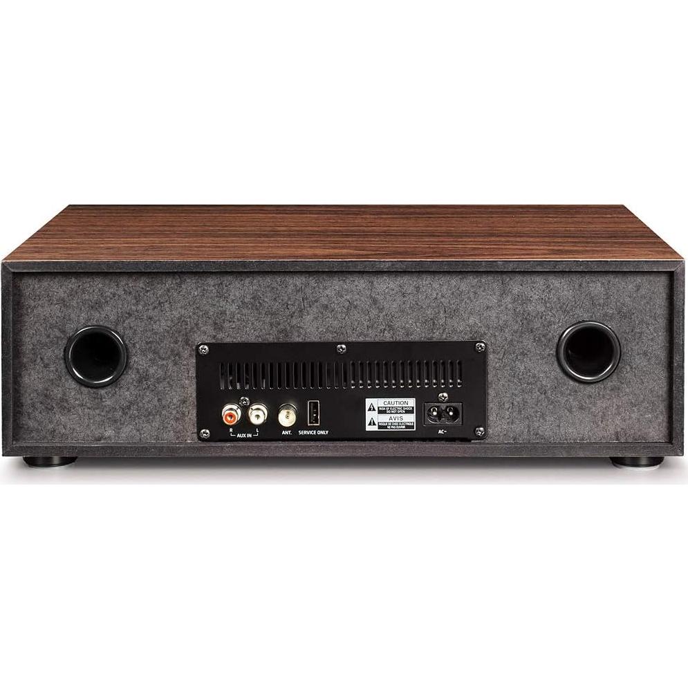 Crosley CR3501A-WA Radio Despertador Bluetooth CD Nogal