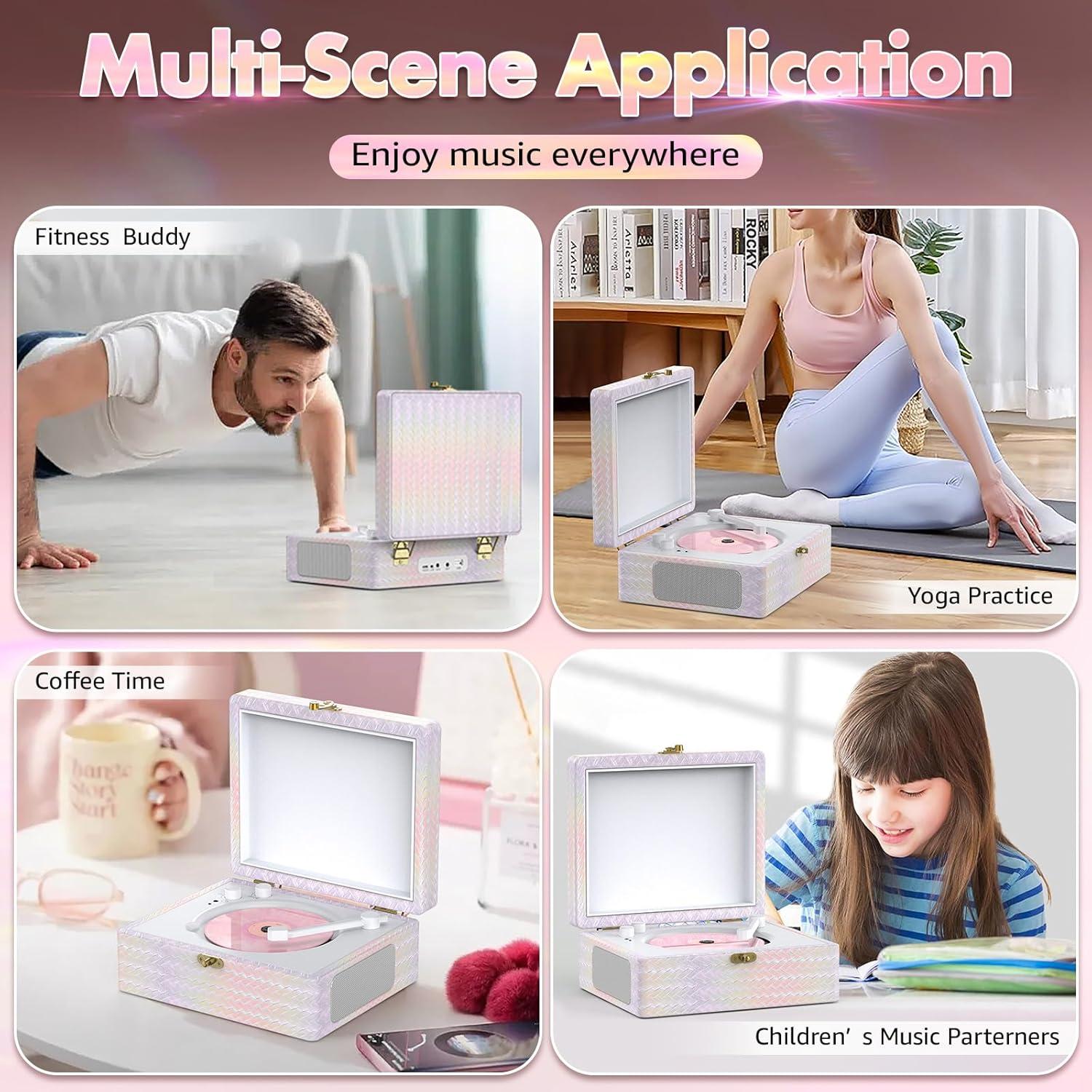 Reproductor de CD RetroAudio CD-002 Bluetooth 1.44kg