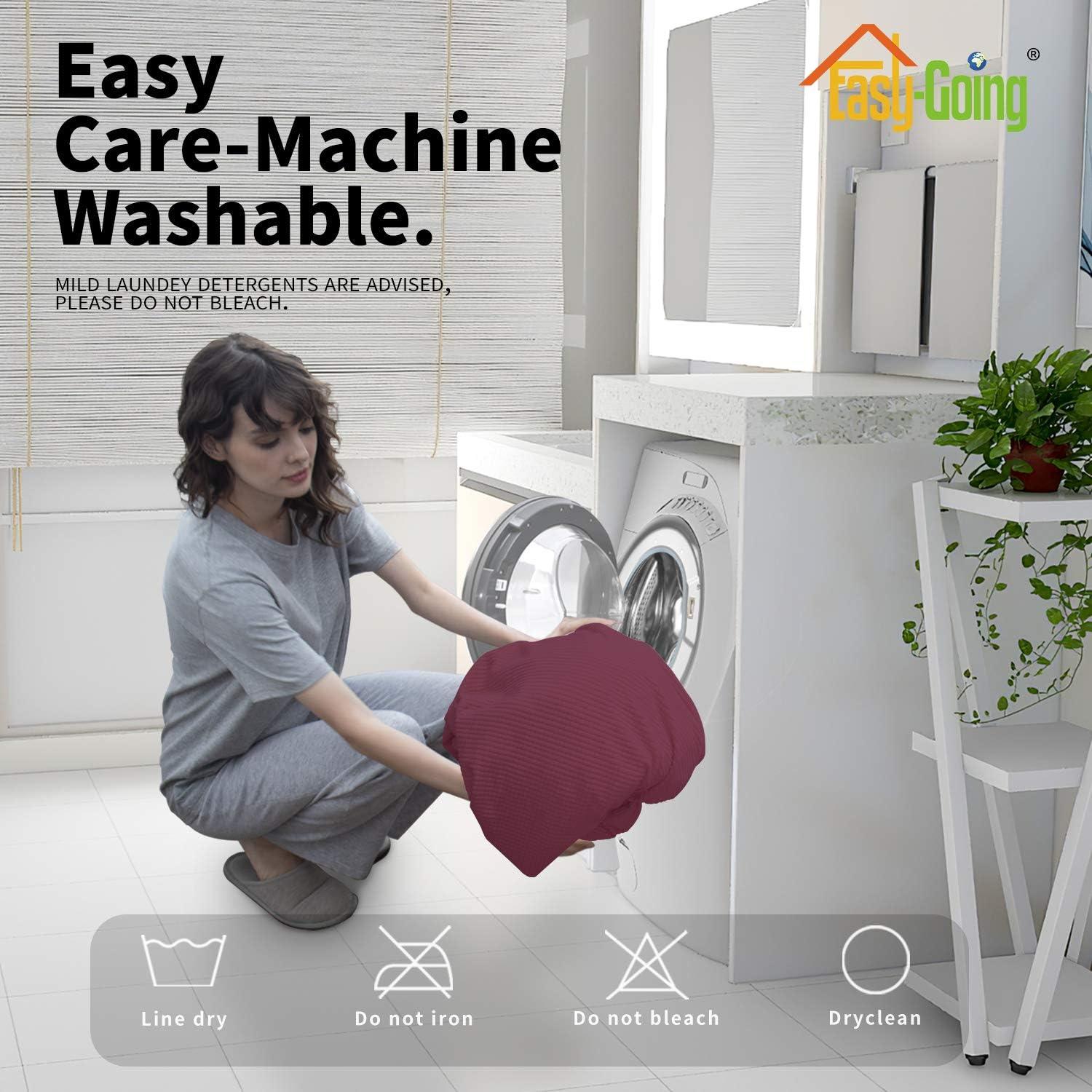 Funda de Sofá Reclinable Easy-Going 6 Piezas Rosa Ceniza