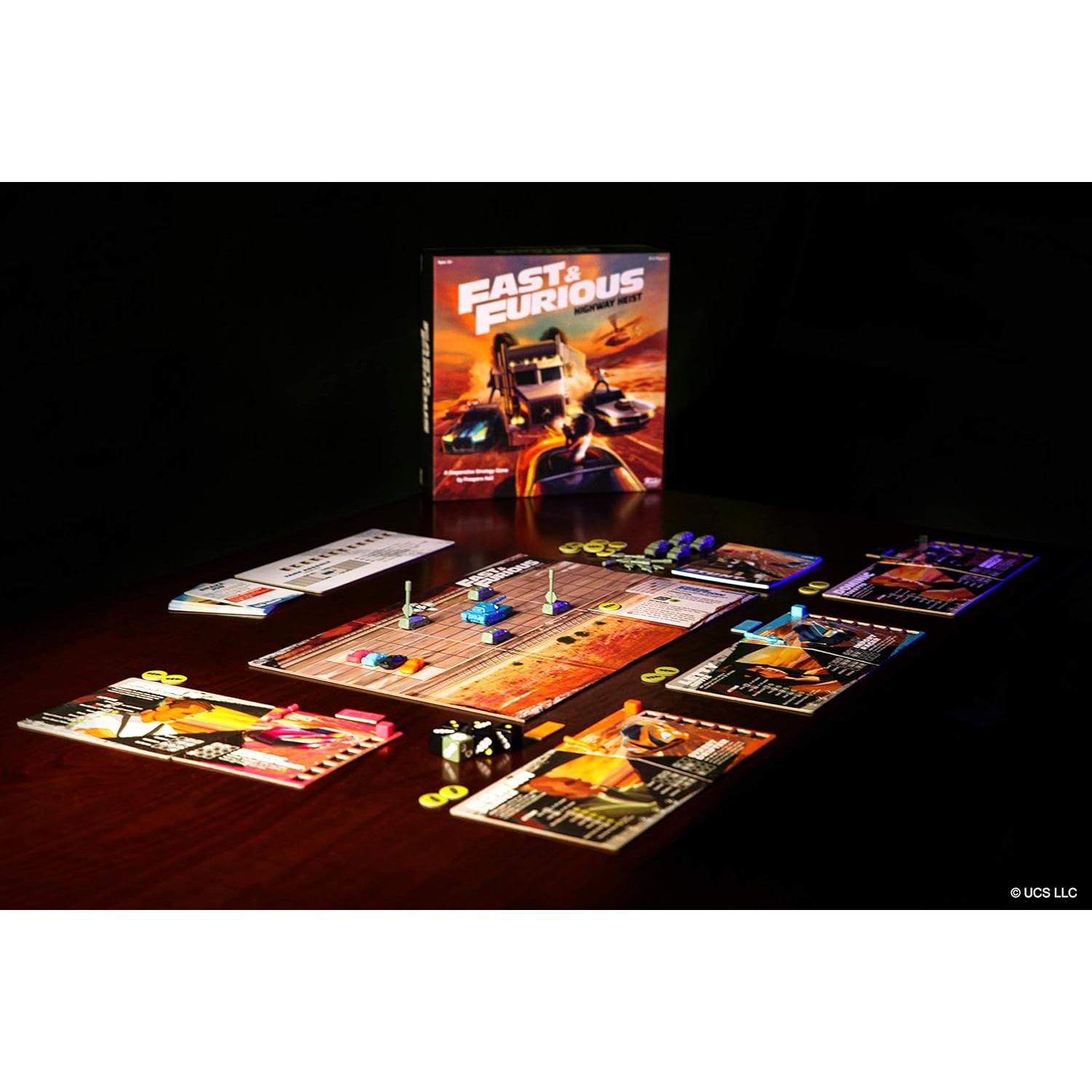 Juego de Mesa Rápido y Furioso Funko - Robo en la Carretera