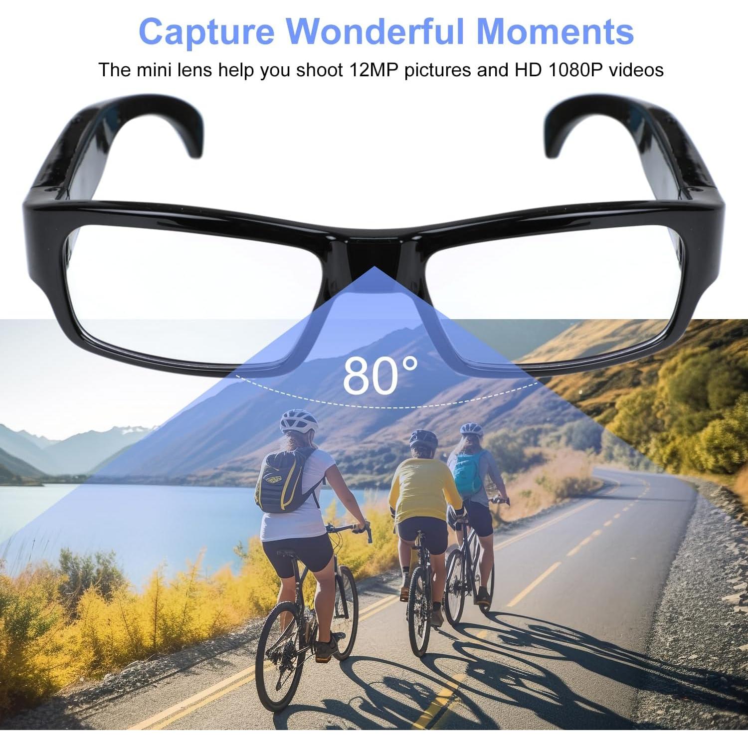 Gafas deportivas HD 1080P TYCEKFGEY con cámara y 32GB