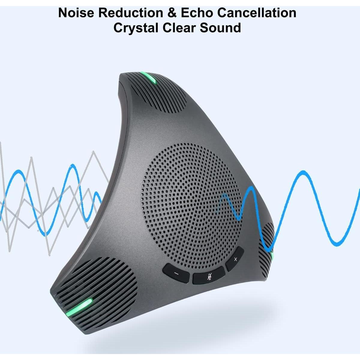 Altavoz y Micrófono USB PolaTab Q95mini 360° para Conferencias