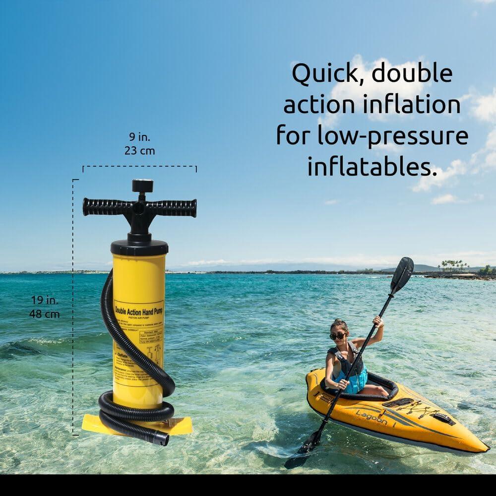 Bomba de Doble Acción Advanced Elements AE2011 con Manómetro