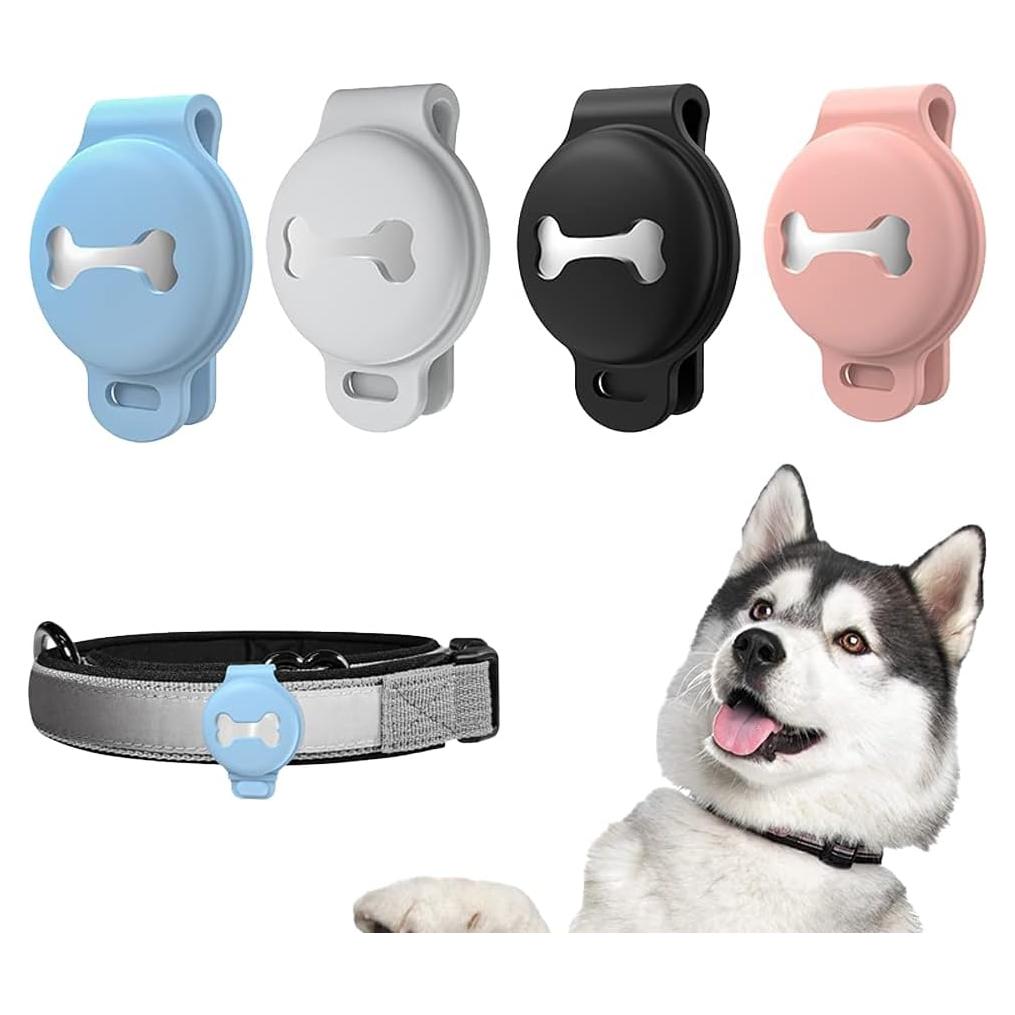 Funda de Silicona Skywin para Rastreador GPS de Apple - Azul Claro