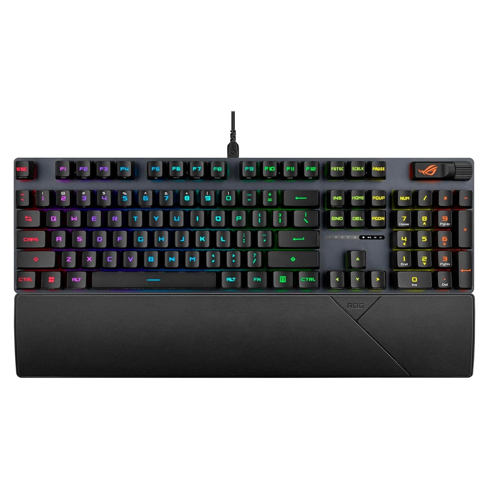 Teclado Gaming ASUS ROG Strix Scope II RX Red, PBT, IP57