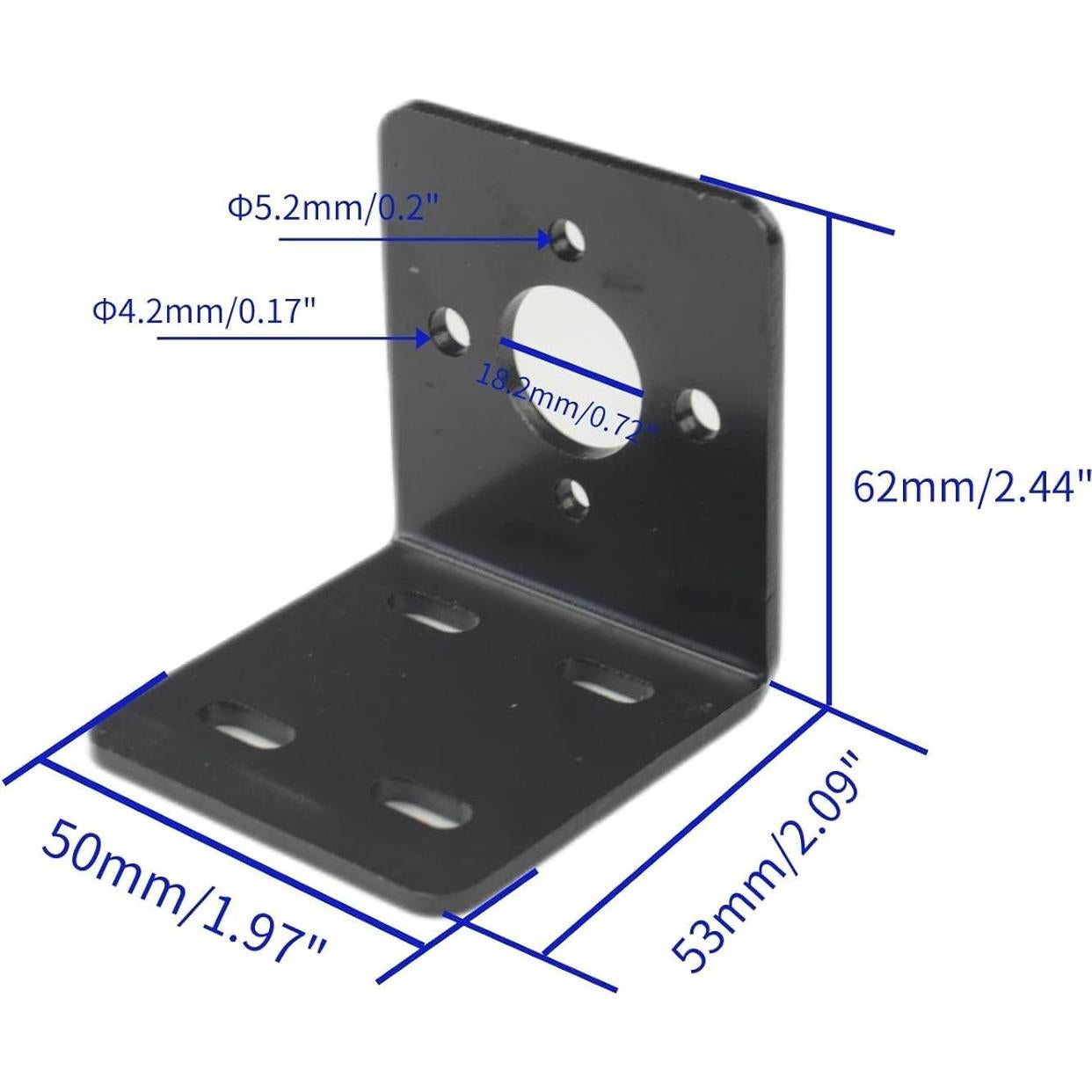 Soporte de Motor DC 12V/24V CONQUERALL 895 - Acero Al Carbono