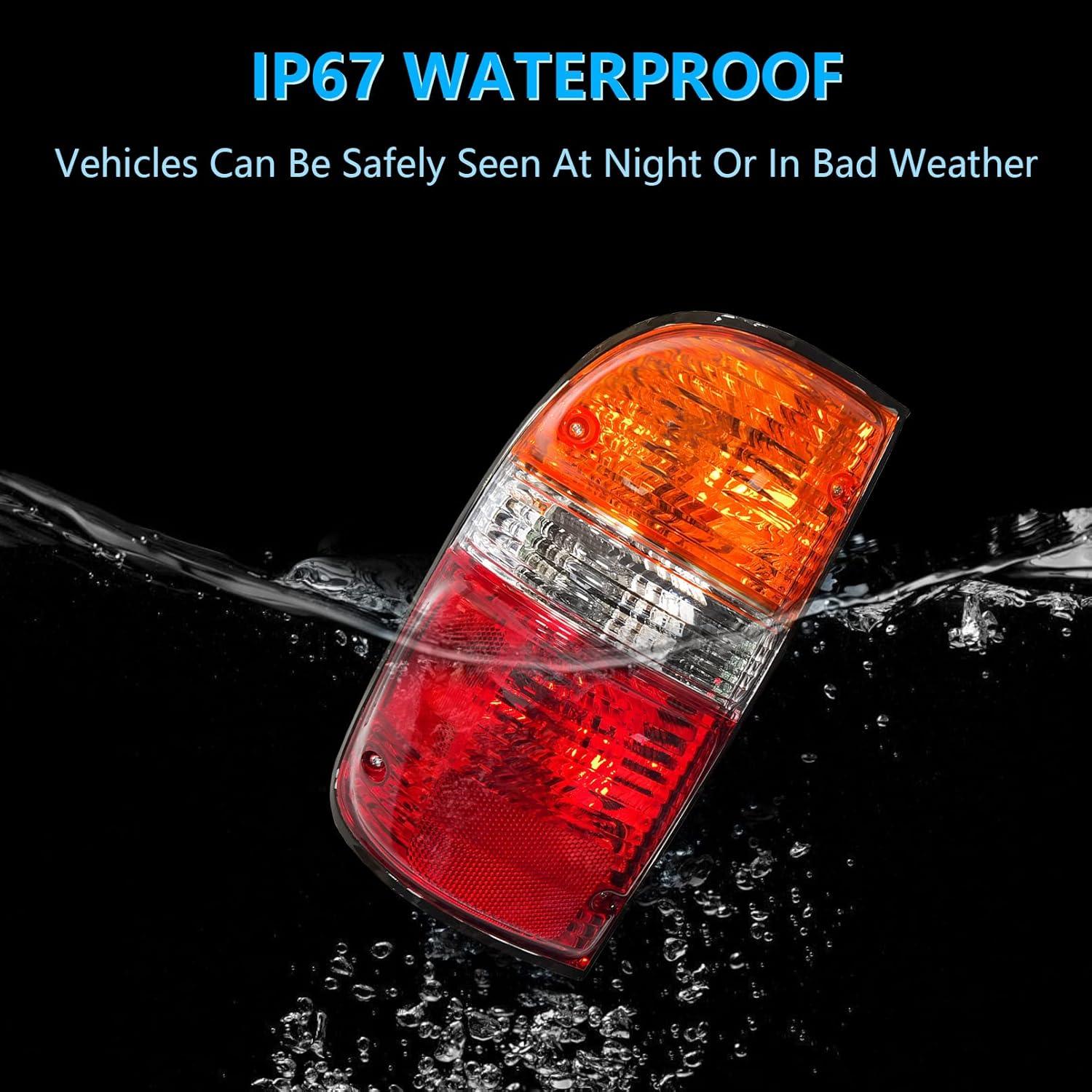 Luz Trasera Izquierda Rongxu para Toyota Tacoma 2001-2004