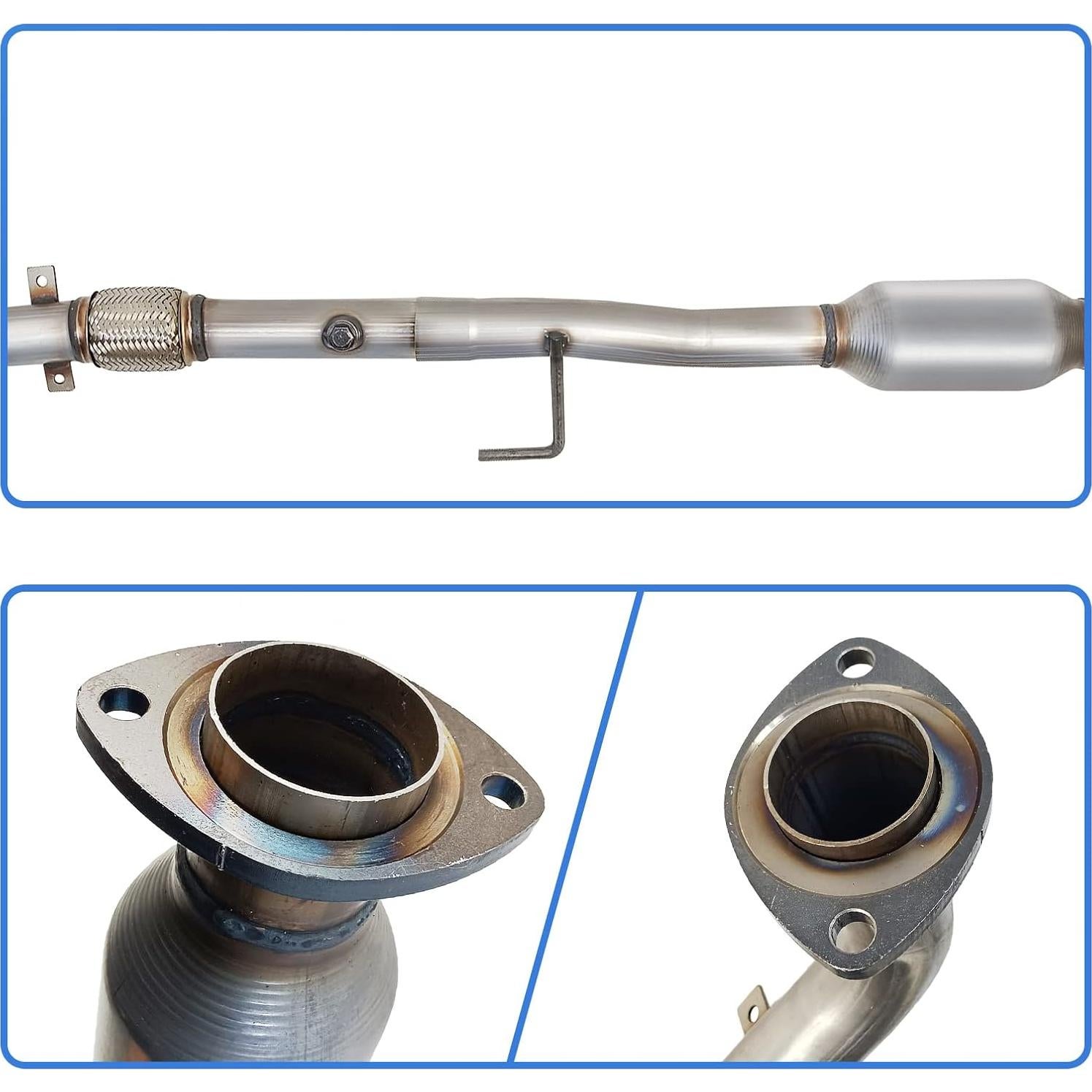 Convertidor Catalítico Trasero Pulcherflow Toyota Camry 2.4L 2007-2011