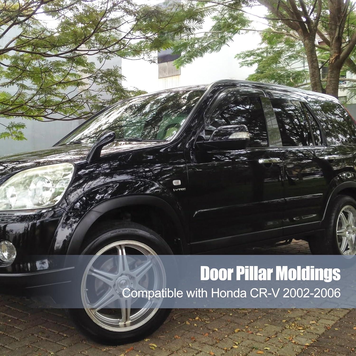 BASIKER Molduras Antideslizantes para Honda CR-V 2002-2006