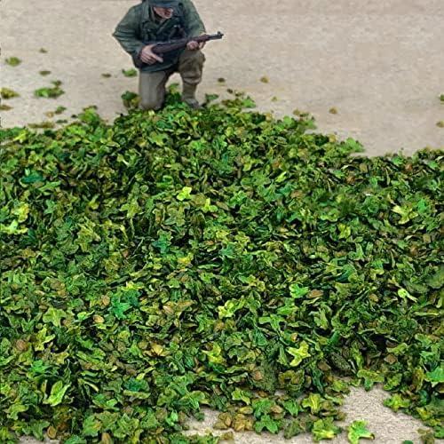 Hojas Simuladas Warmtree para Diorama 4 Colores 0.09 kg