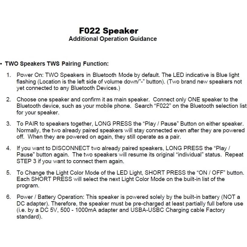 Altavoz TWS Sparrownest Aura-Sync 52mm Bluetooth 5.2