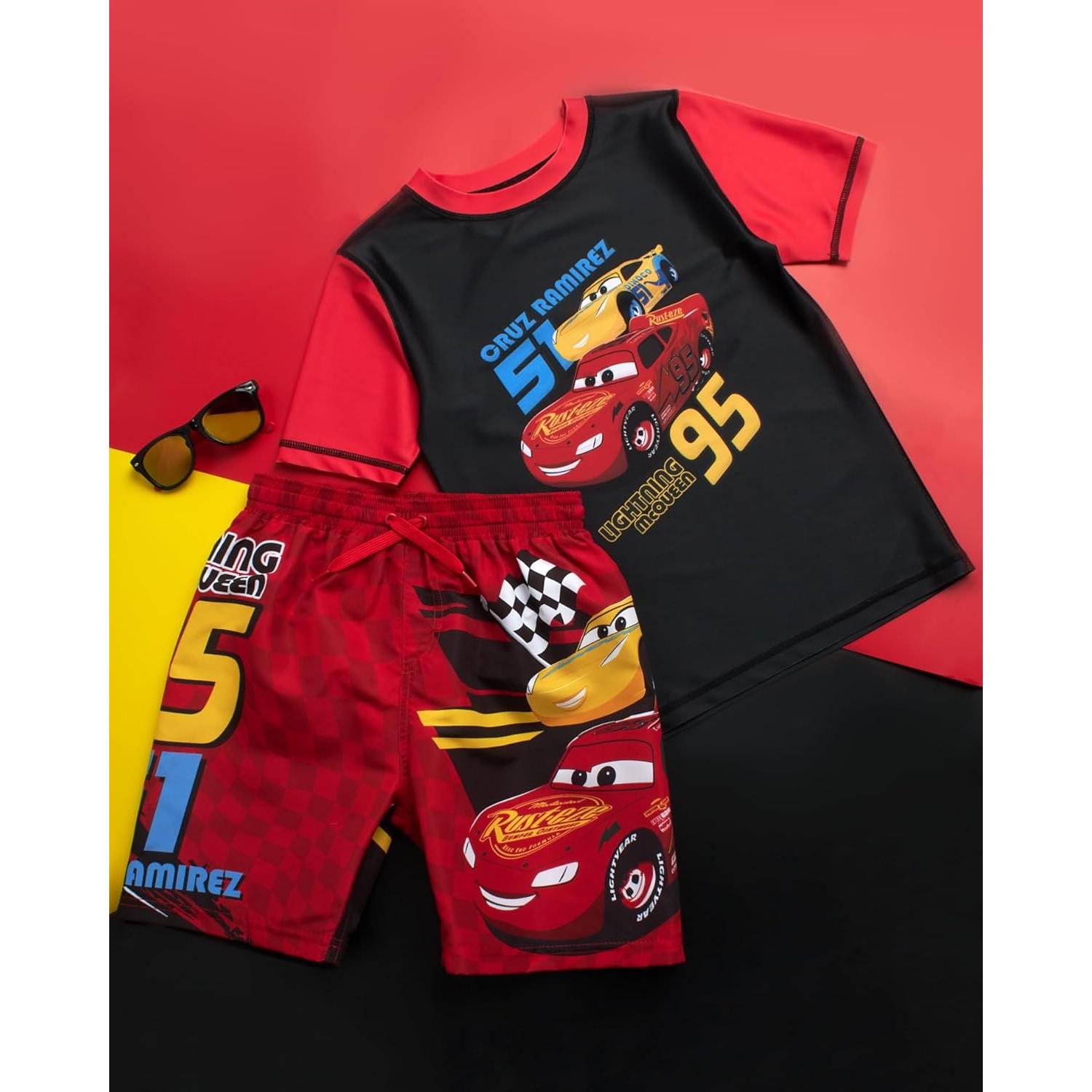 Conjunto de Rash Guard Disney Niños 2 Piezas UPF 50+ 2T