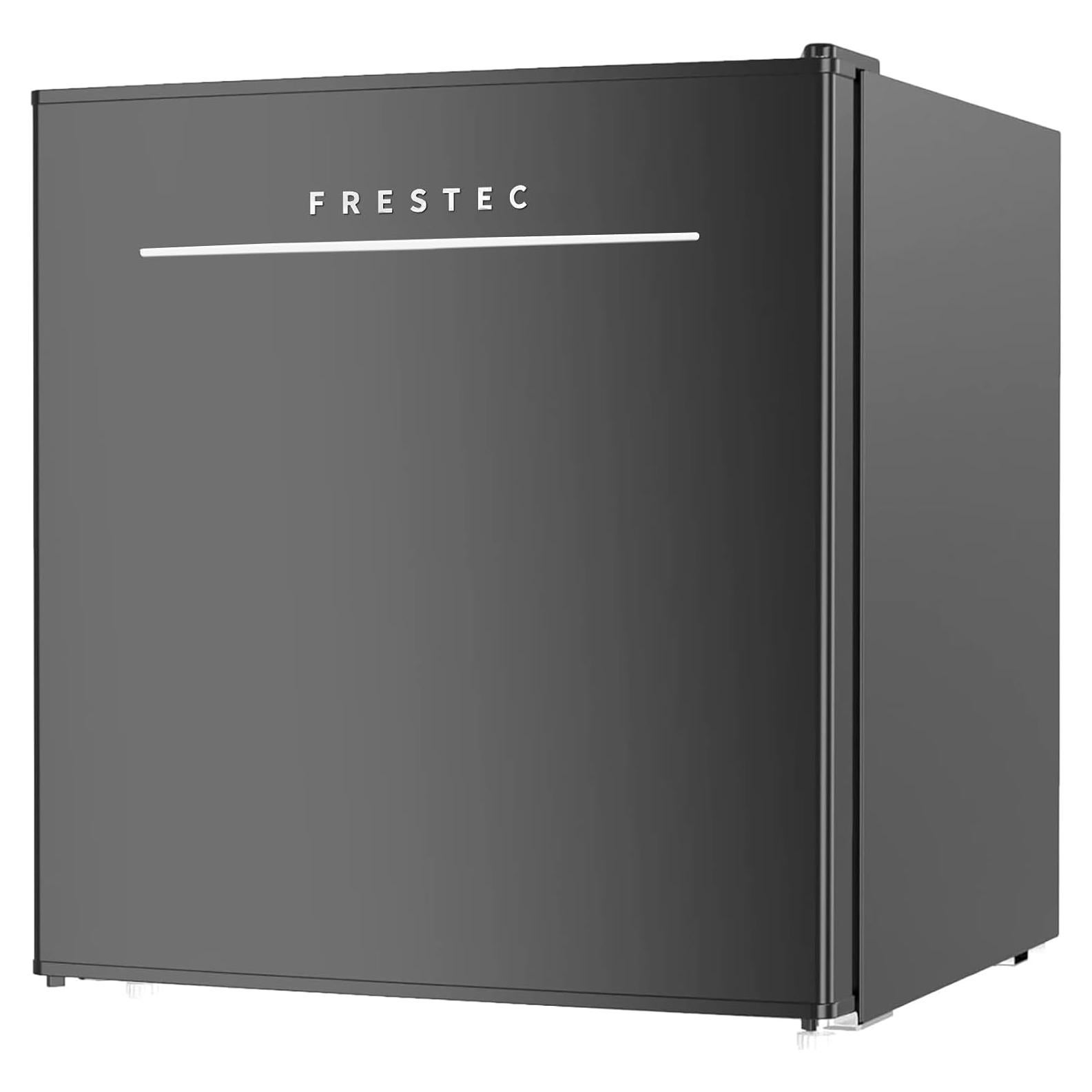 Mini Nevera Frestec 1.7 Pies Cúbicos con Congelador Negro
