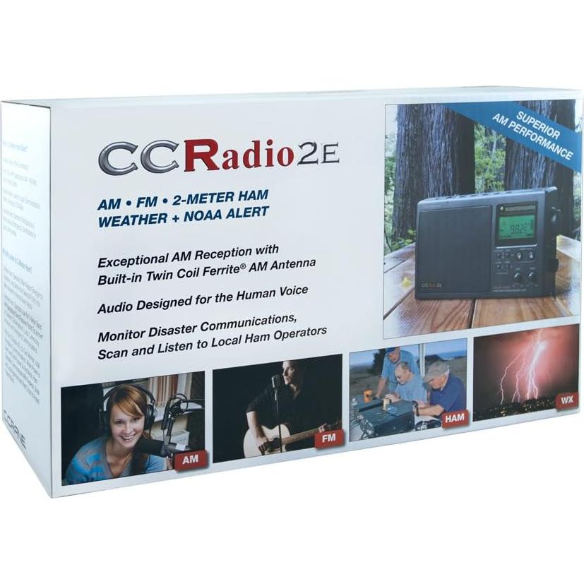 Radio Portátil C.Crane CCRadio-2E AM FM Clima y Banda Ham
