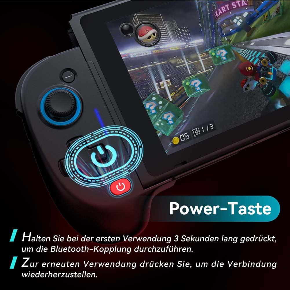 Controlador Inalámbrico ShanWan para Switch OLED - Turbo y Vibración