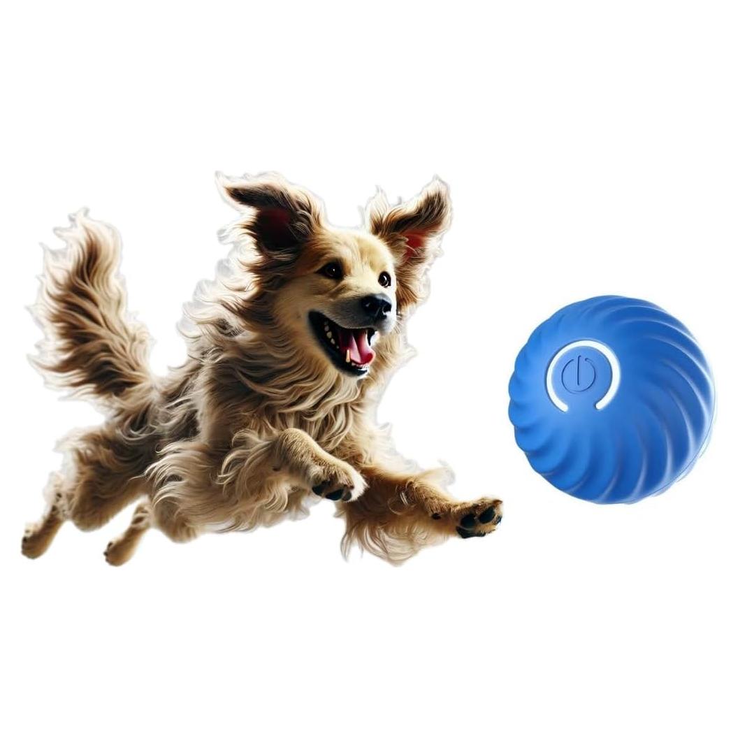 Bola Interactiva para Perros Algani 5.6 cm Azul Juguete Eléctrico