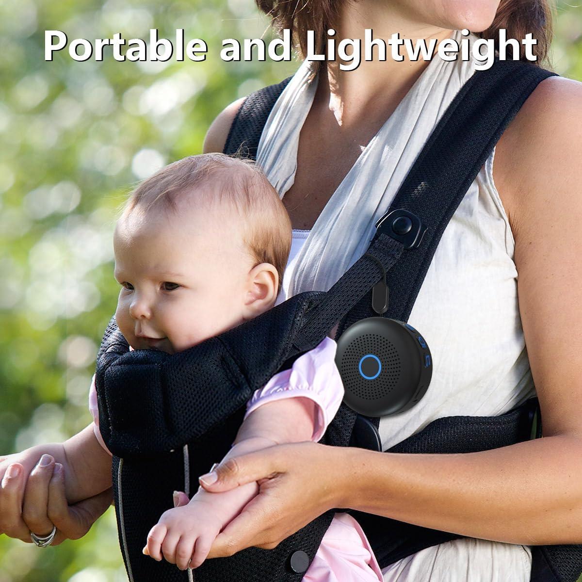 Máquina de Sonido Sleepbox Portátil 30 Sonidos Batería Recargable