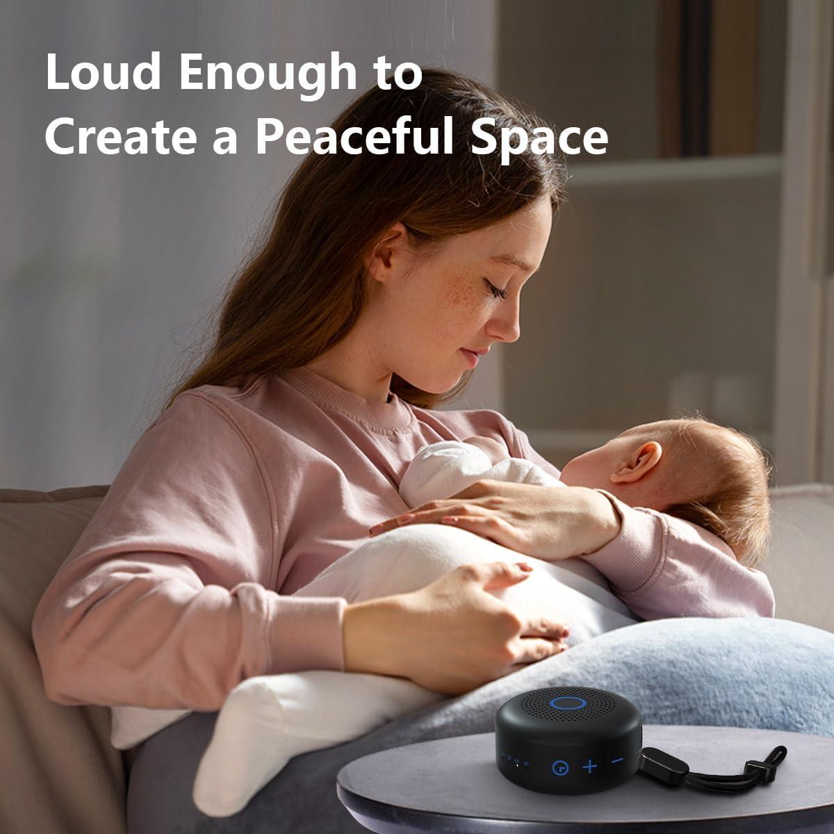 Máquina de Sonido Sleepbox Portátil 30 Sonidos Batería Recargable