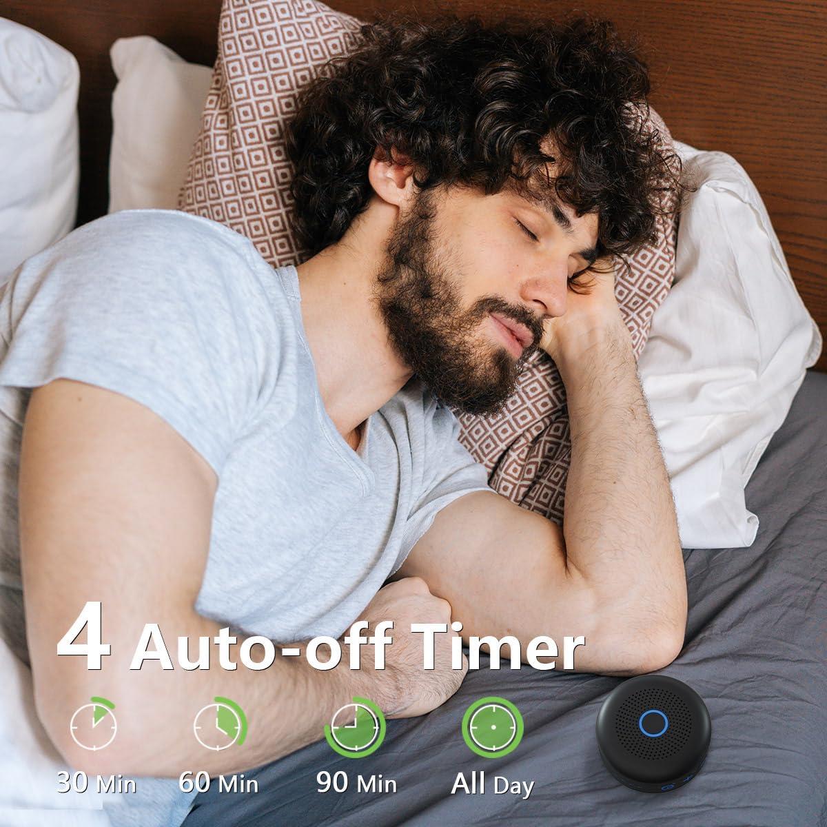 Máquina de Sonido Sleepbox Portátil 30 Sonidos Batería Recargable