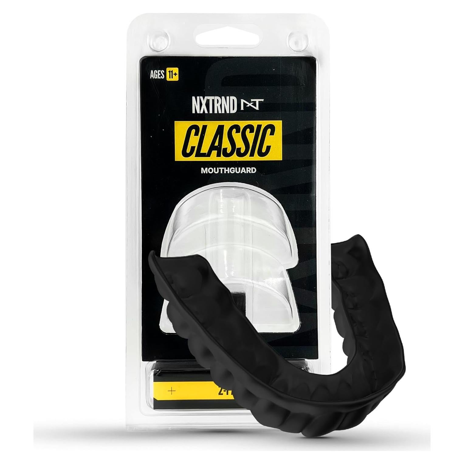 Protector Bucal NXTRND Classic - Paquete de 2 Unidades Negro