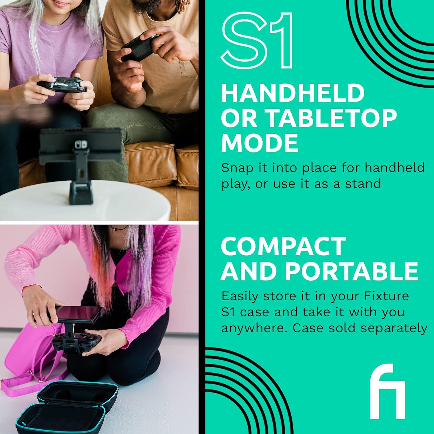 Soporte Fixture S1 para Nintendo Switch y Pro Controller