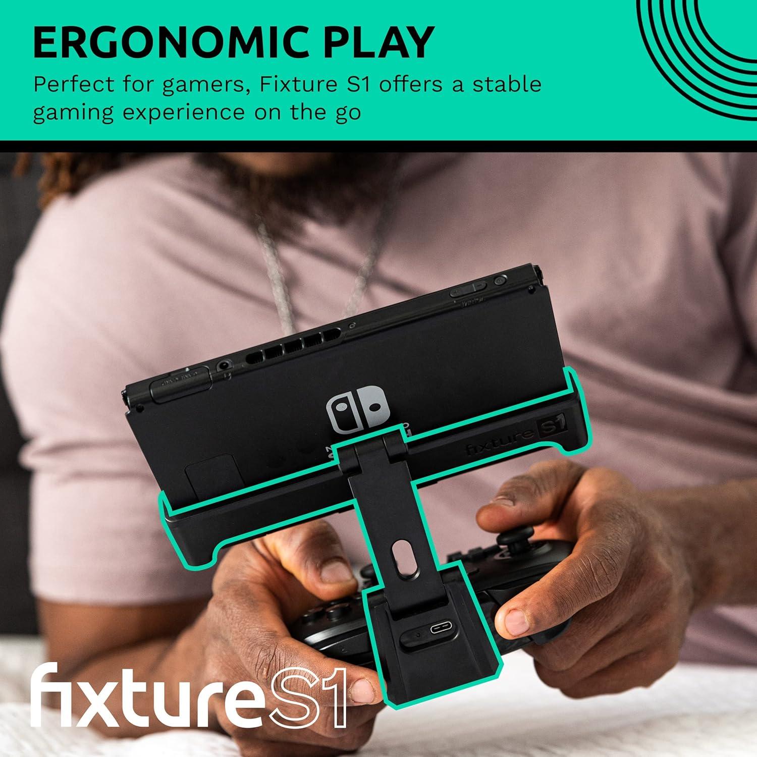 Soporte Fixture S1 para Nintendo Switch y Pro Controller