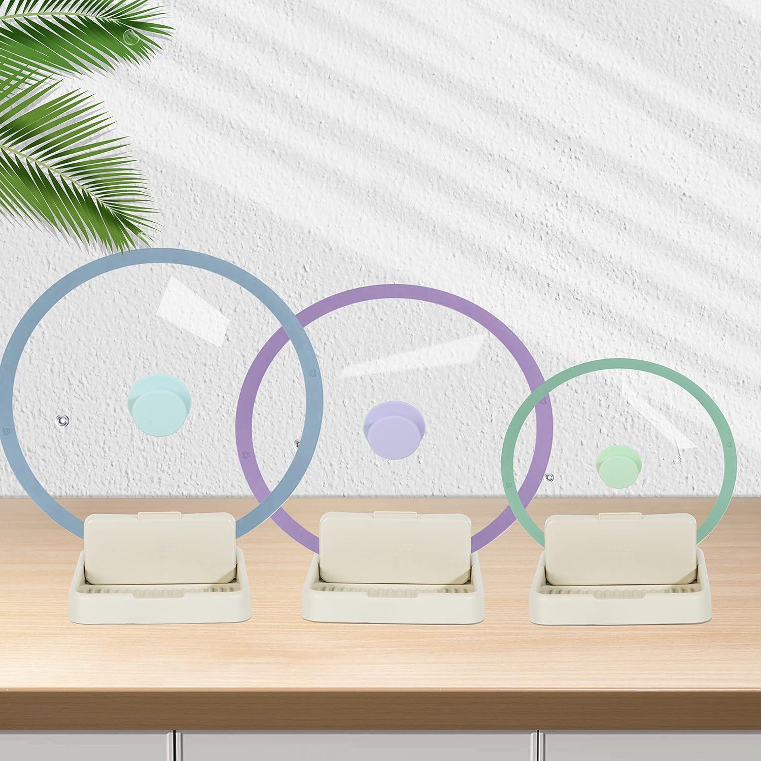 Soporte para Cucharas HUMUTA con Tapa Plegable Beige