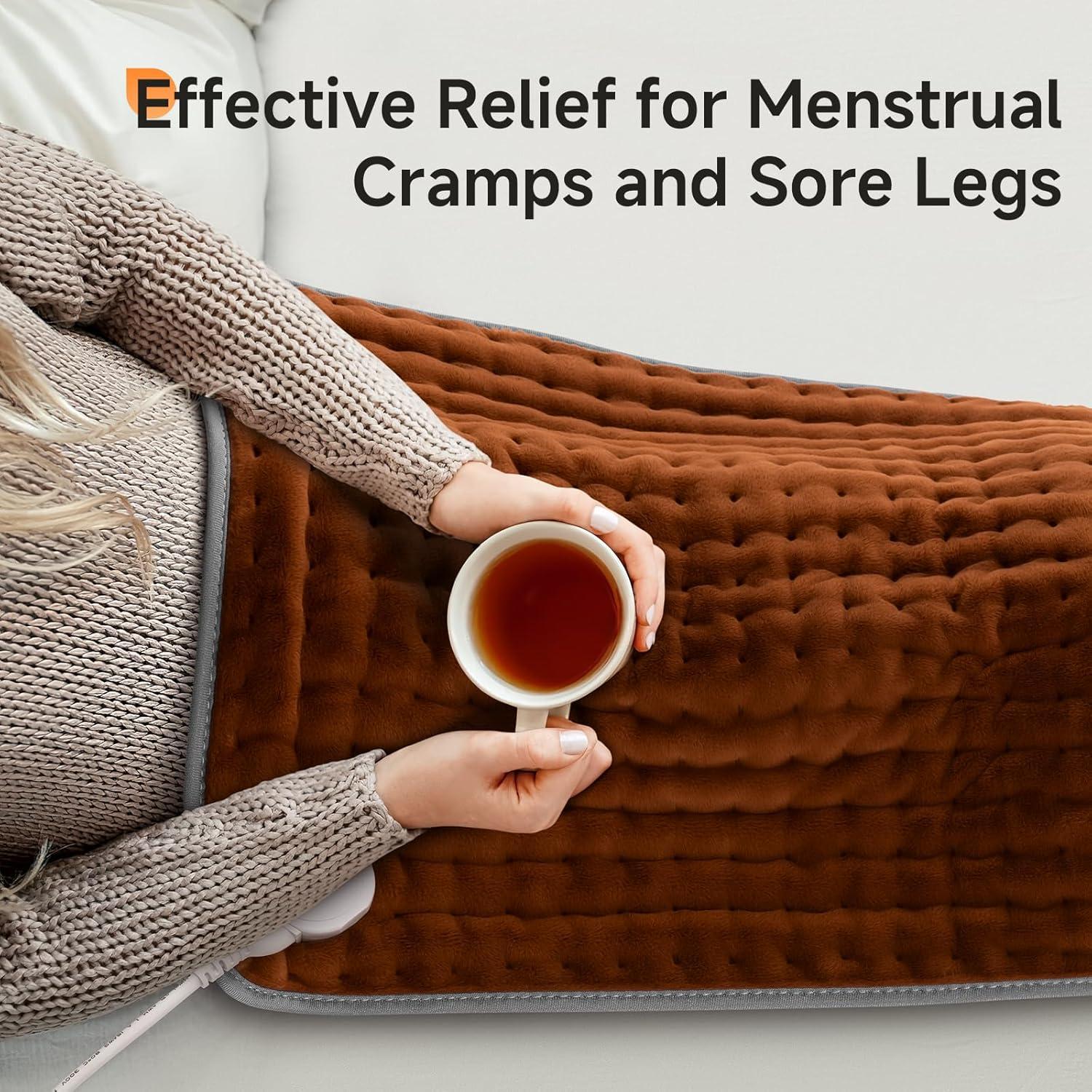 Almohadilla Térmica TATOWN XXXL 43x84cm 6 Niveles Calor