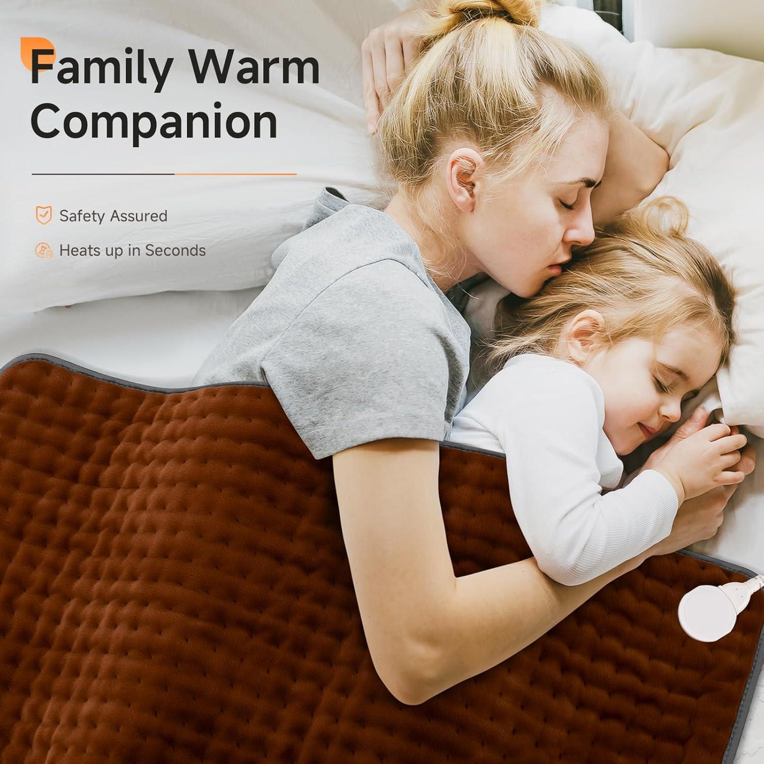 Almohadilla Térmica TATOWN XXXL 43x84cm 6 Niveles Calor