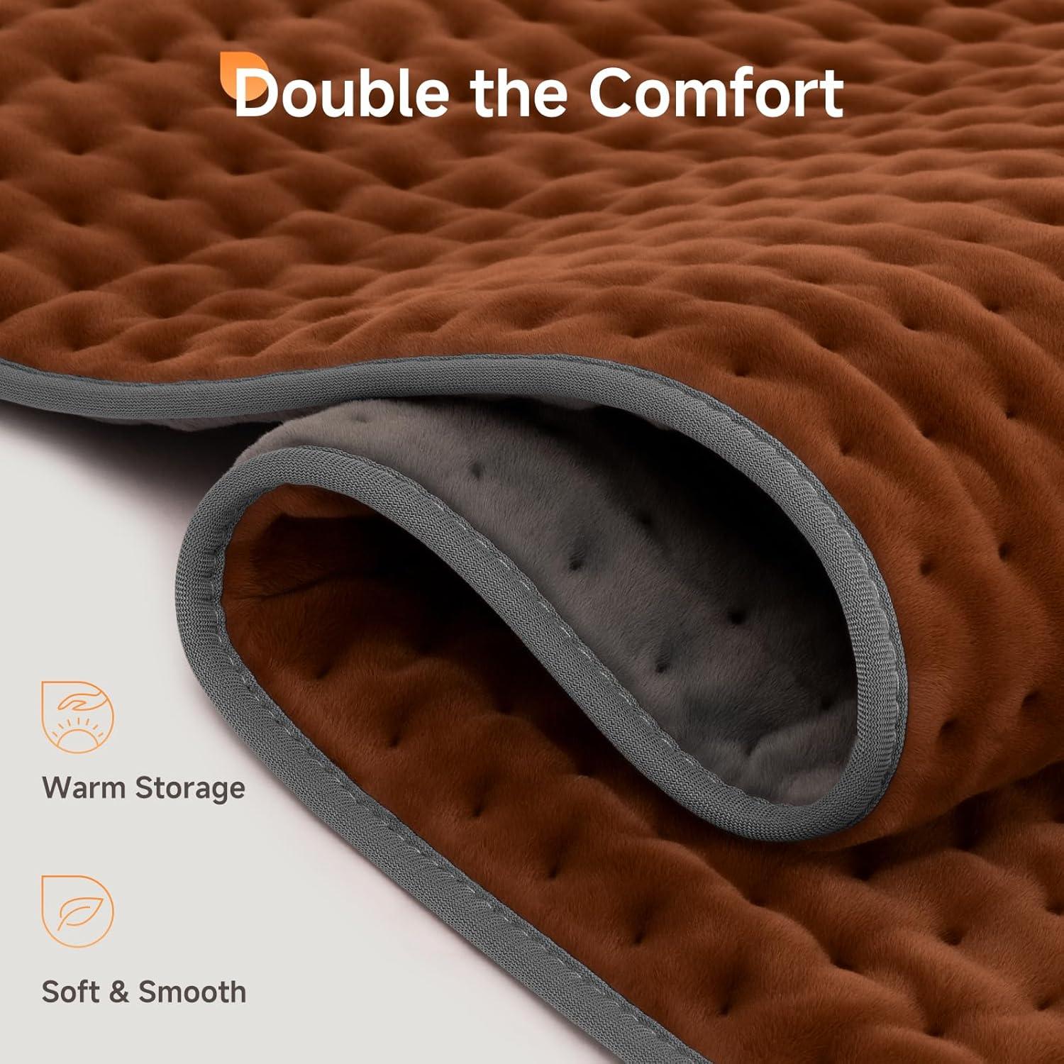 Almohadilla Térmica TATOWN XXXL 43x84cm 6 Niveles Calor