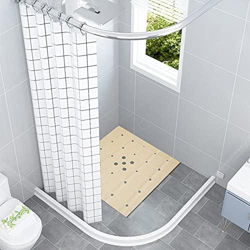 Alfombra de Ducha Antideslizante Webos 53x53 cm Beige