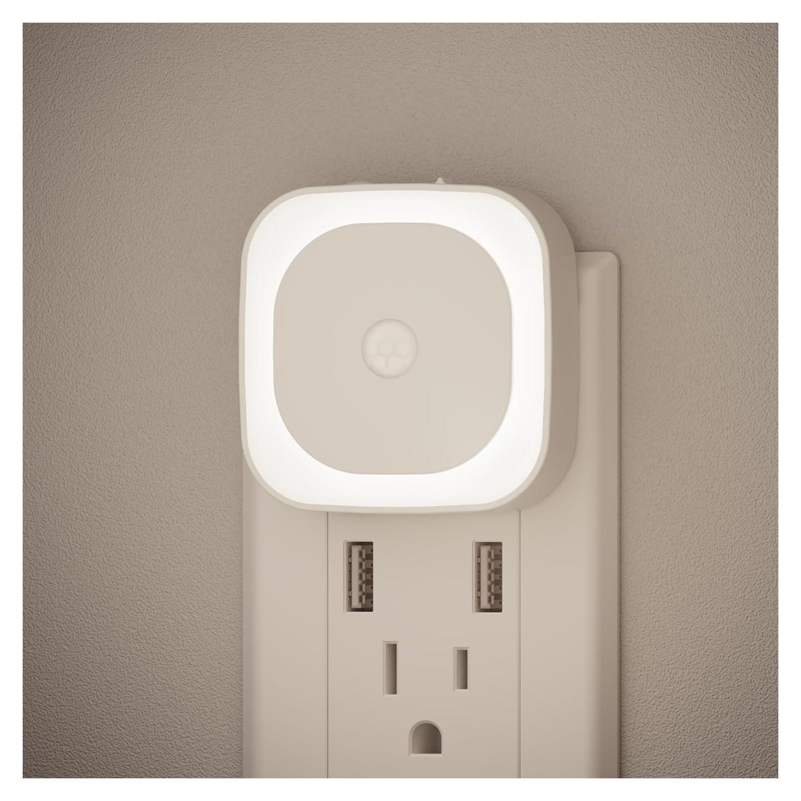 Paquete de 2 luces nocturnas YUNLEX con sensor de movimiento