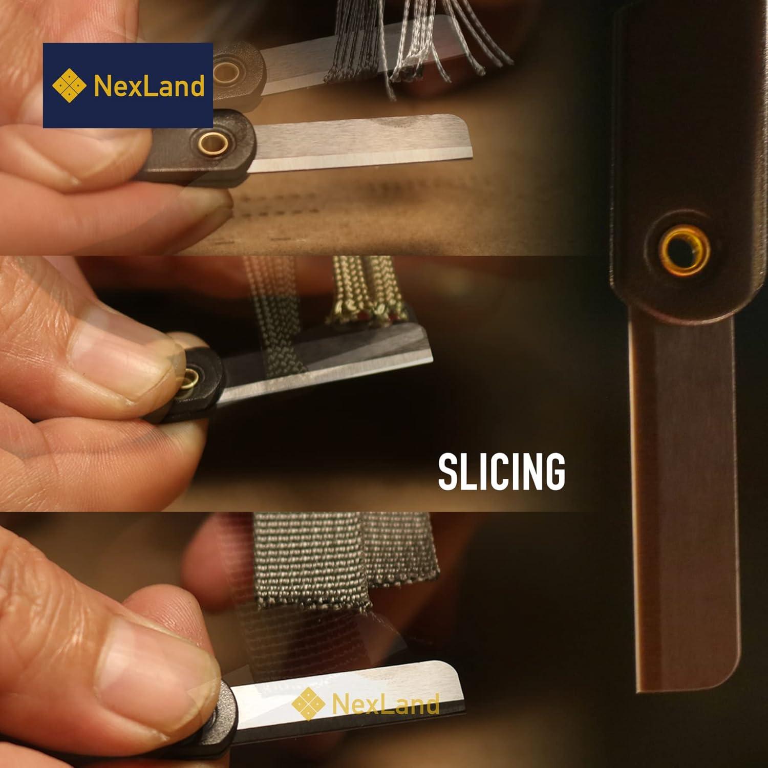 Cuchilla Cerámica Plegable NexLand CK1 Micro EDC 7.1cm