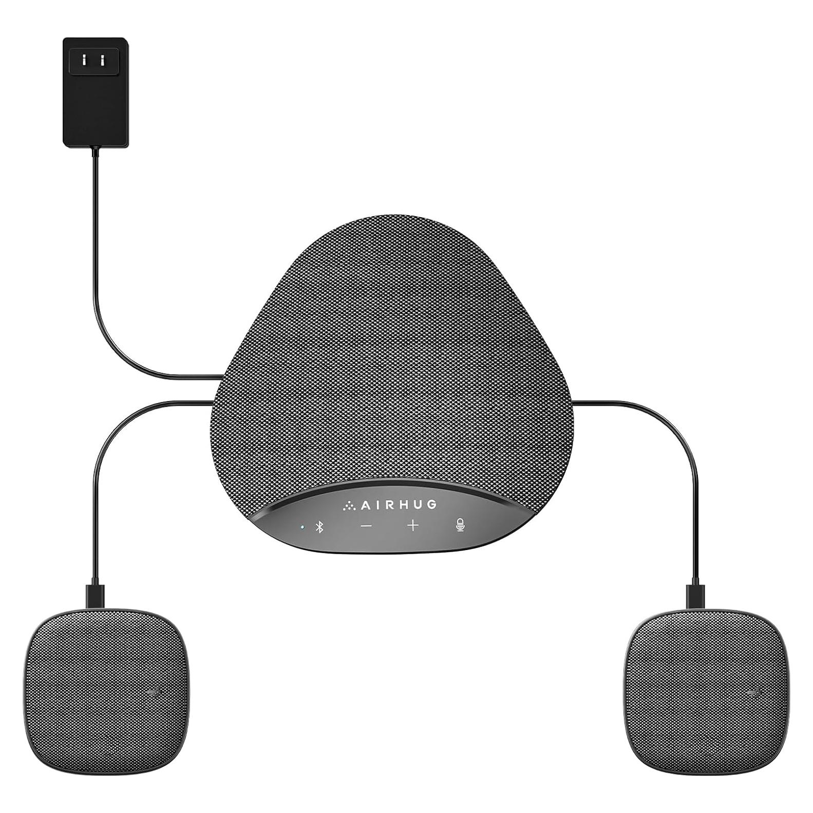 Altavoz Bluetooth AIRHUG 19 con 2 Micrófonos USB 360°