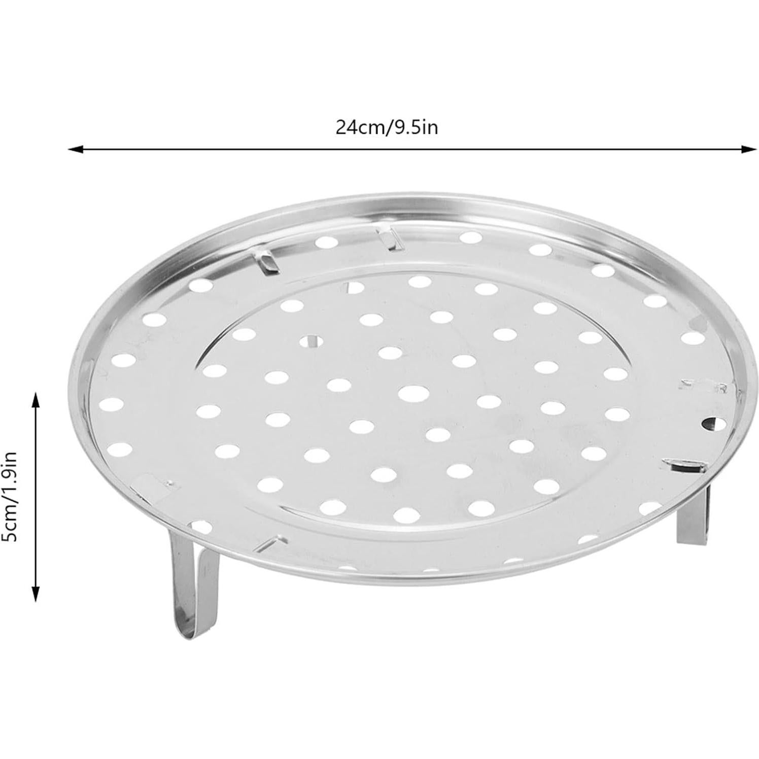 Soporte de Vapor Tyenaza Acero Inoxidable 24cm para Cocina