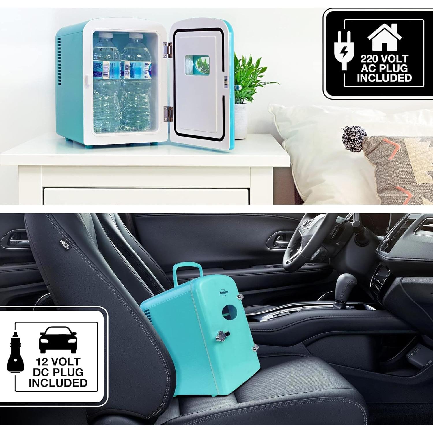 Refrigerador Mini Koolatron KRT04-G 4L Portátil 220V/12V