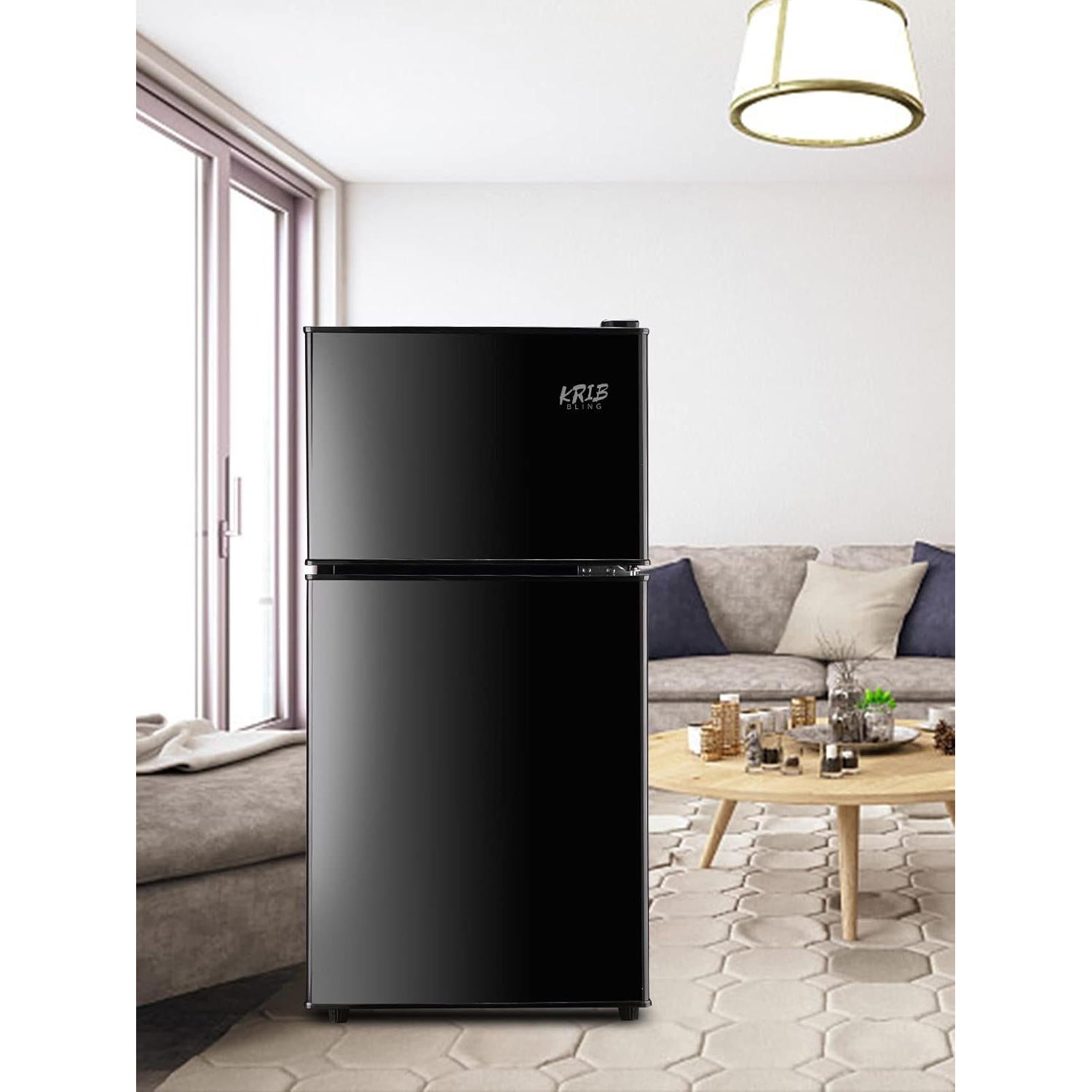 Refrigerador Compacto KRIB BLING KB02 99L 2 Puertas Negro