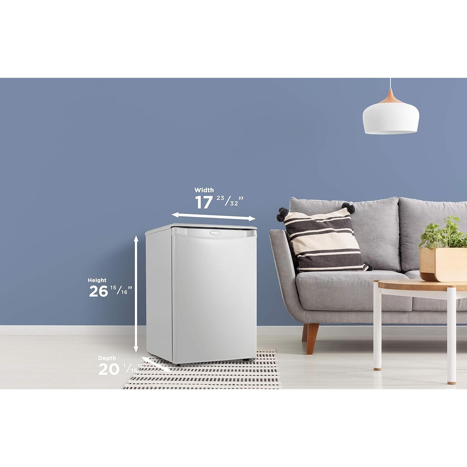 Mini Nevera Compacta Danby Designer 73L Blanca E-Star