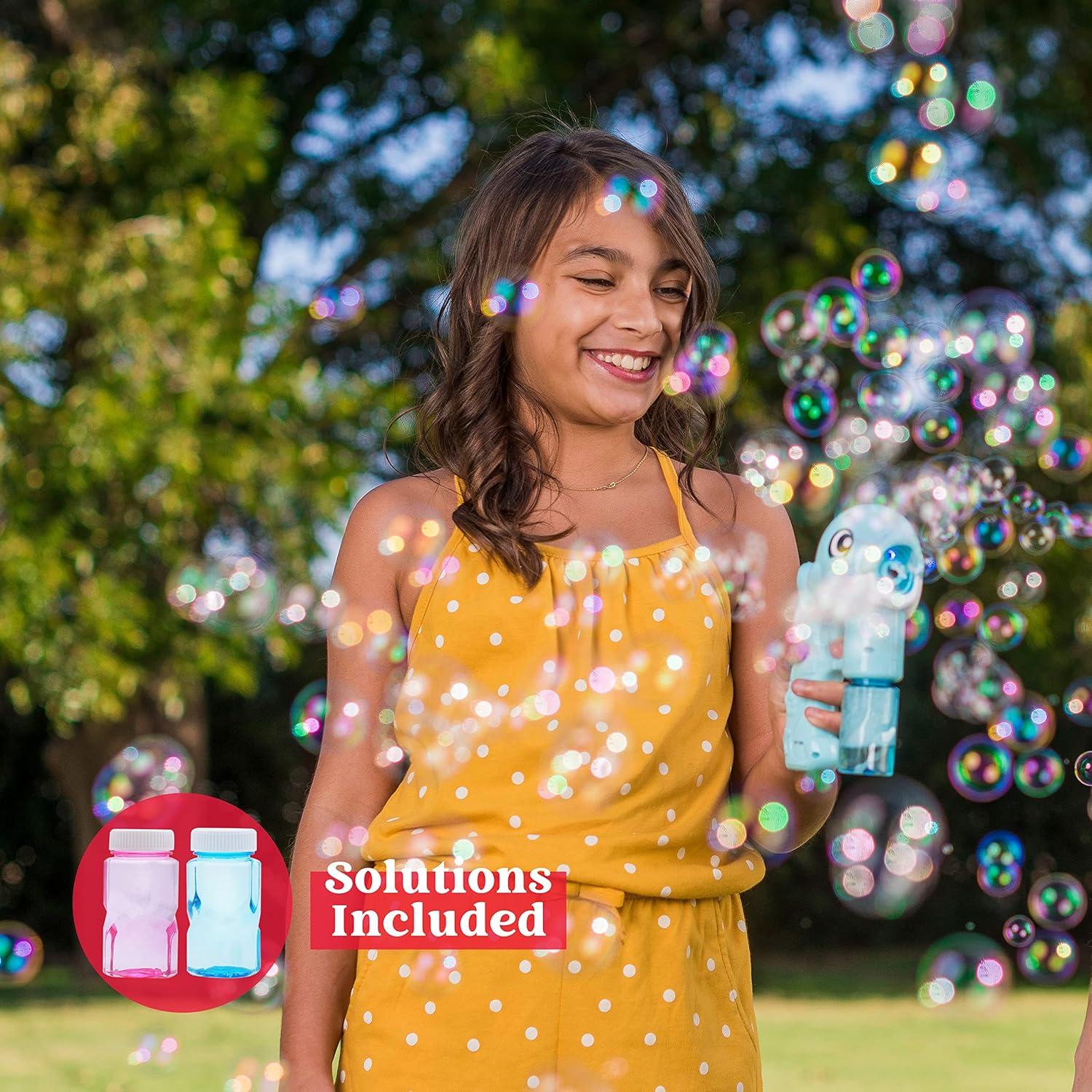 Kit de Pistolas de Burbuja Joyin 2 Unidades con Soluciones