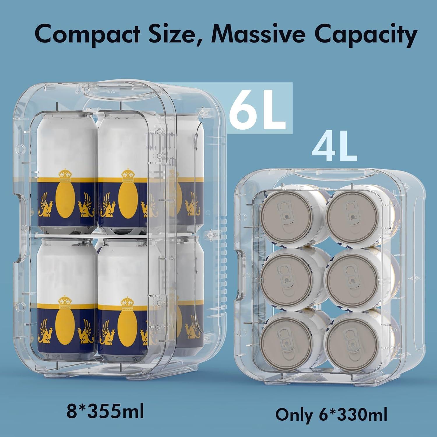 Mini Nevera CALEN Pro-001 6L Portátil para Comida y Bebidas