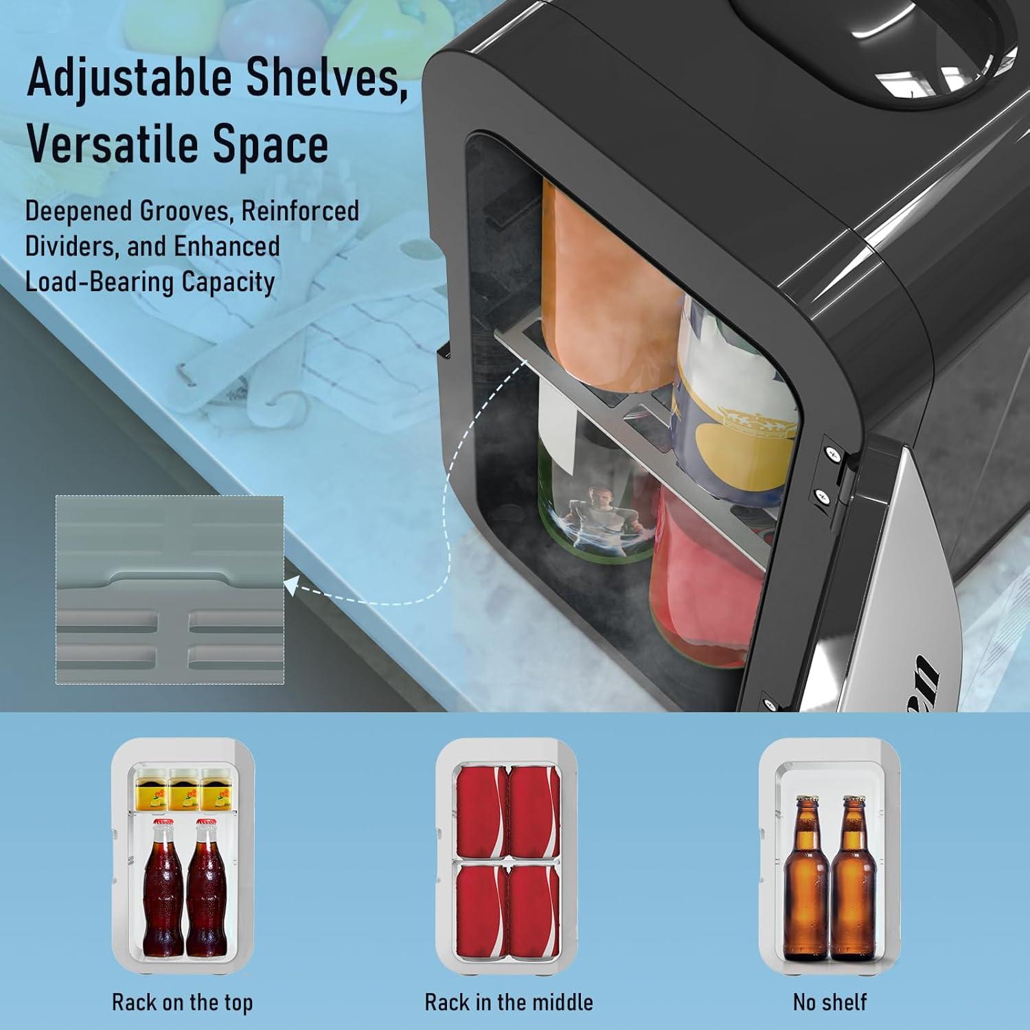 Mini Nevera CALEN Pro-001 6L Portátil para Comida y Bebidas