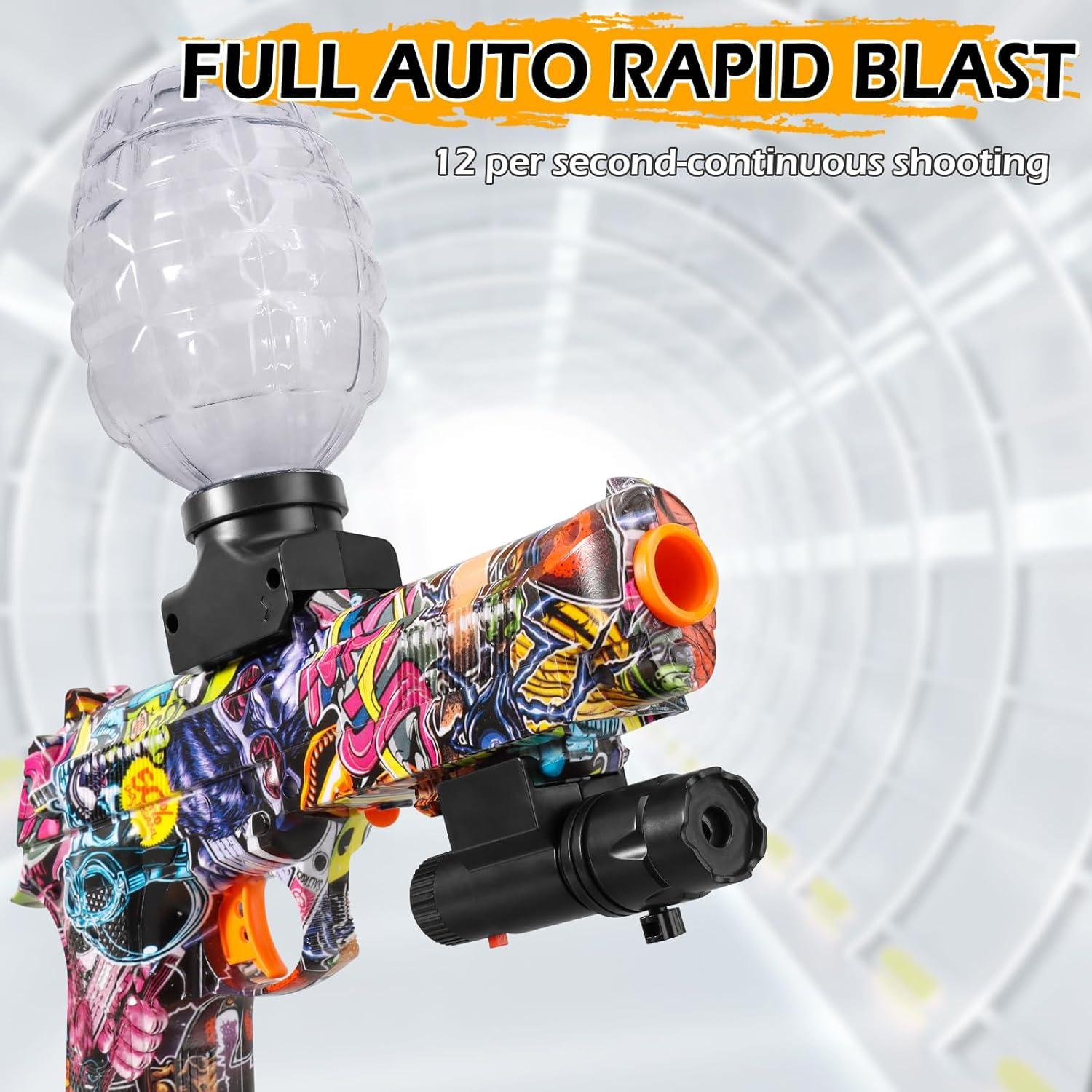 Blaster de Gel Eléctrico HXPLN 1911 Automático 12 Tiros/Sec