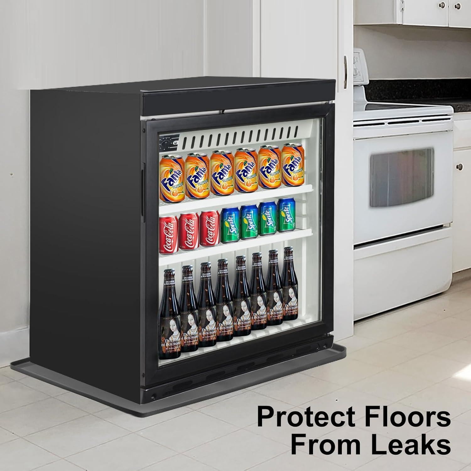 Alfombrilla de Silicona para Mini Nevera VANPET 61x61cm Negra