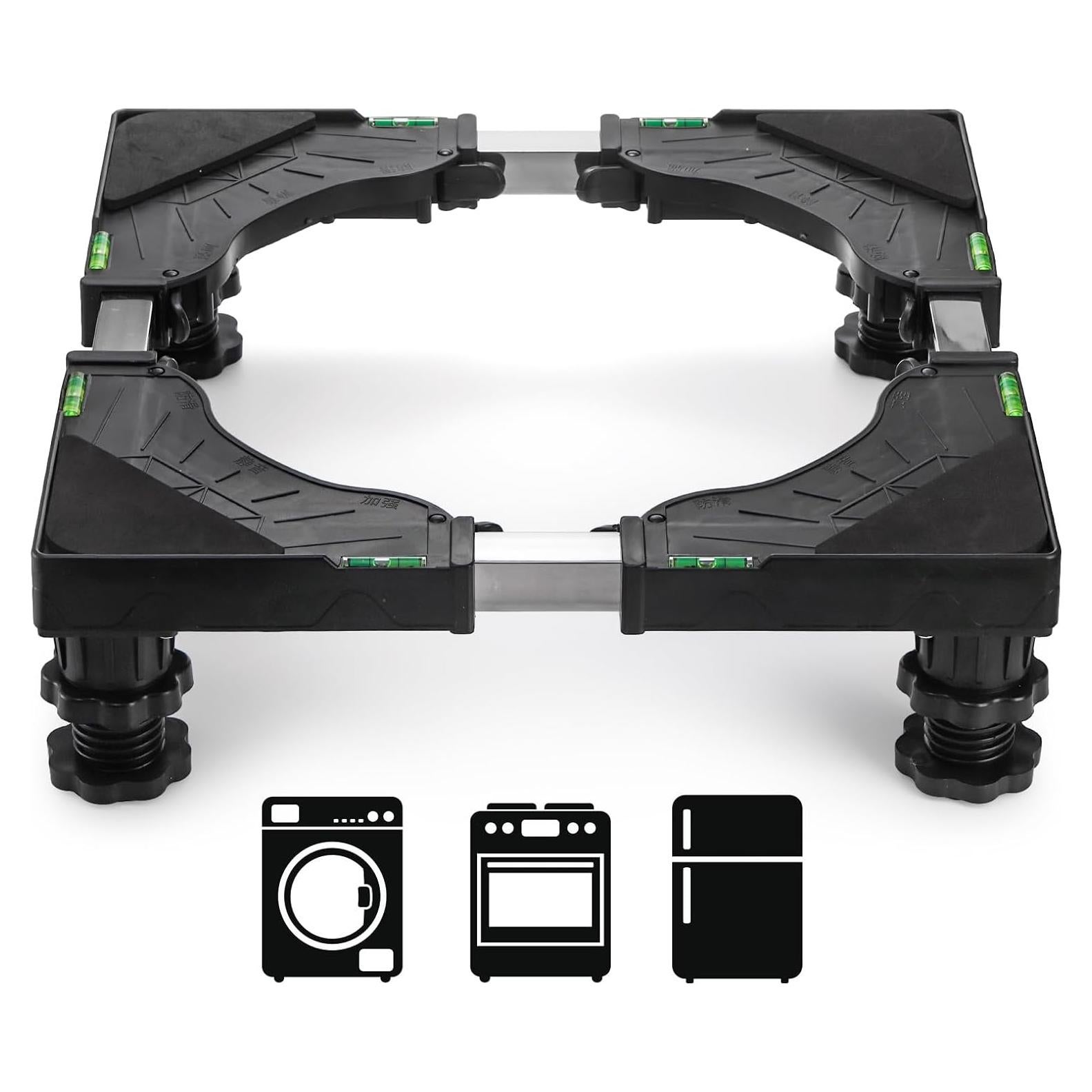 Soporte Ajustable Hacaroa para Mini Nevera y Lavadora 180kg