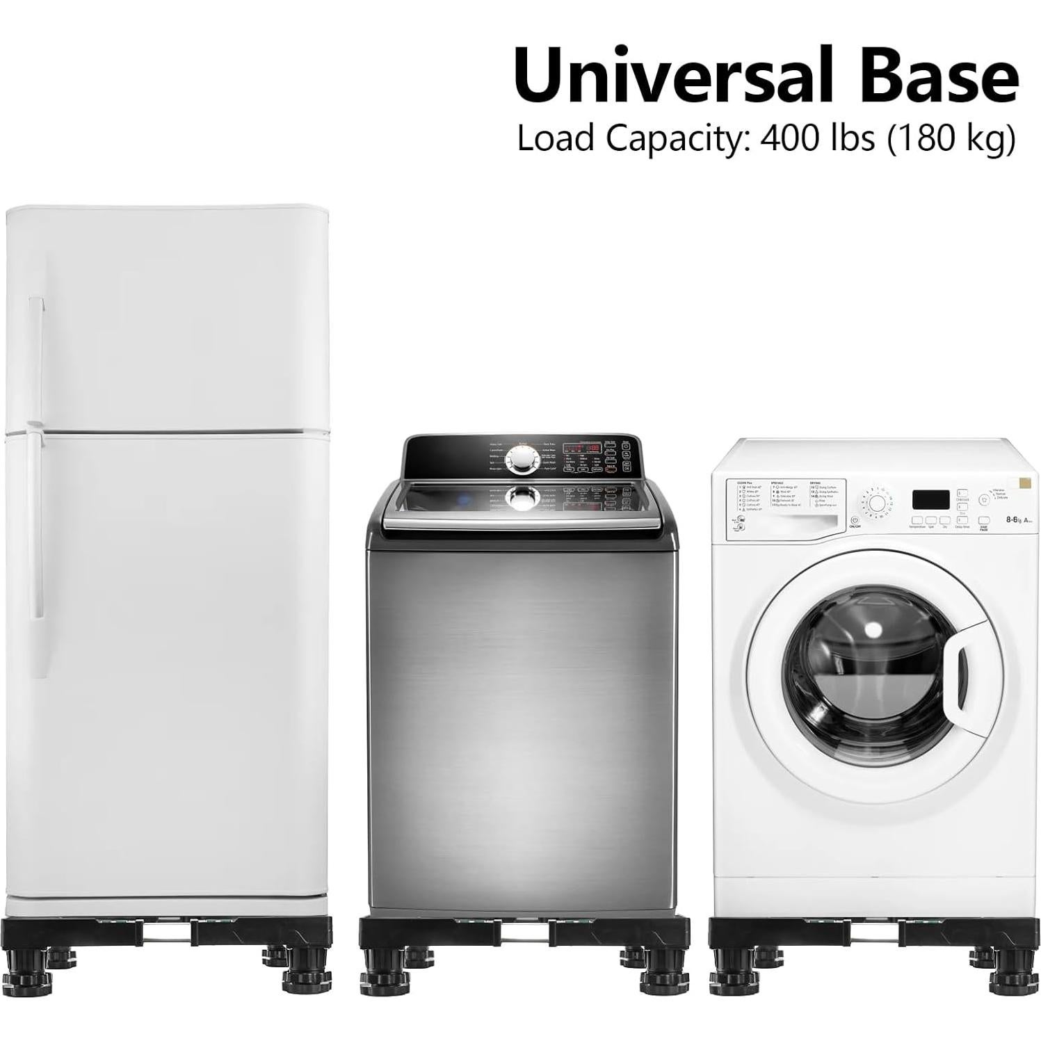 Soporte Ajustable Hacaroa para Mini Nevera y Lavadora 180kg